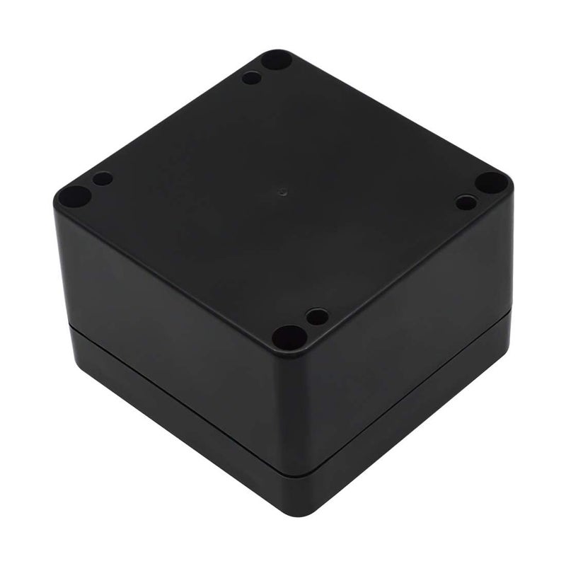 LeMotech Junction Box IP65 Waterproof Project Box Dustproof ABS Plastic Electrical Boxes Universal Enclosure for Electronic Black 3.29x 3.19x 2.2 inch (83 x 81 x 56mm)(Pack of 1) - Image 5
